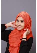 Pashmina Hassen Orange